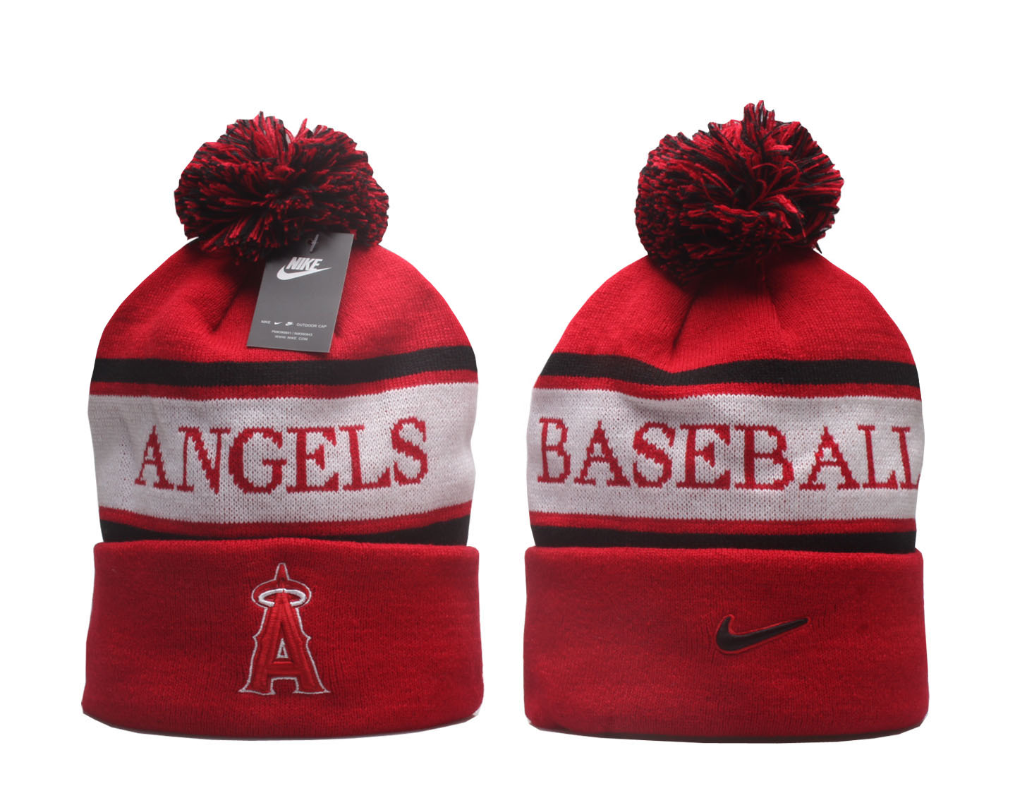 Los Angeles Angels red  2024 MLB hat->->Sports Caps